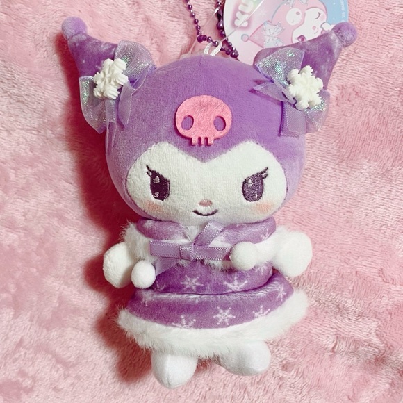 Sanrio Kuromi 50th Anniversary Snow Fantasy Mascot Plush - Picture 2 of 8
